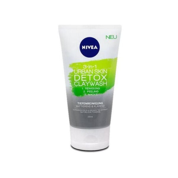 NIVEA URBAN SKIN DETOX MASQUE NETTOYANT GOMMAGE 3 IN 1 - 150 ML