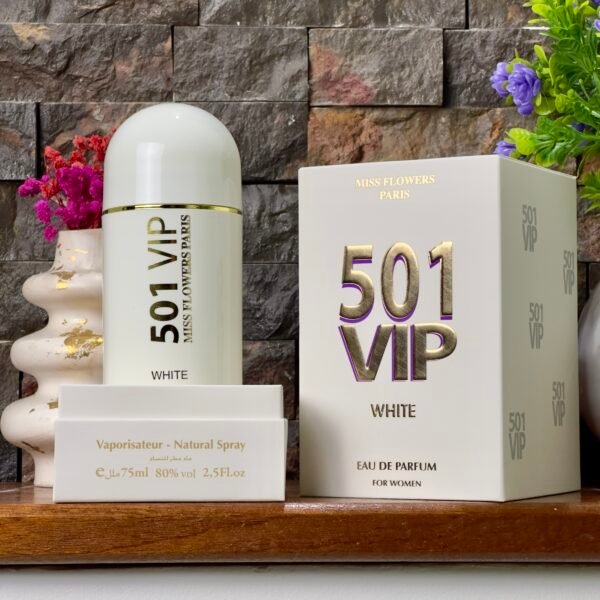 501 VIP WHITE MISS FLOWERS PARFUM 75ML