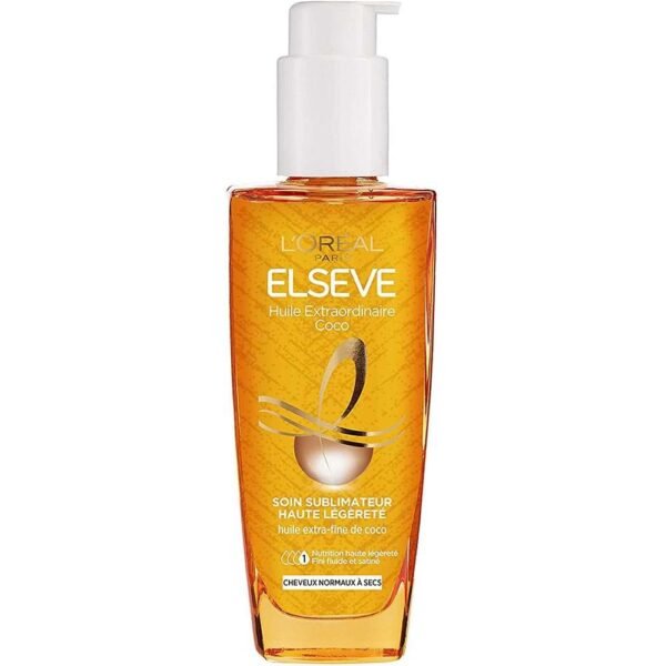L’ORÉAL PARIS ELSEVE HUILE EXTRAORDINAIRE COCO HAUTE LÉGÈRETÉ 100ML