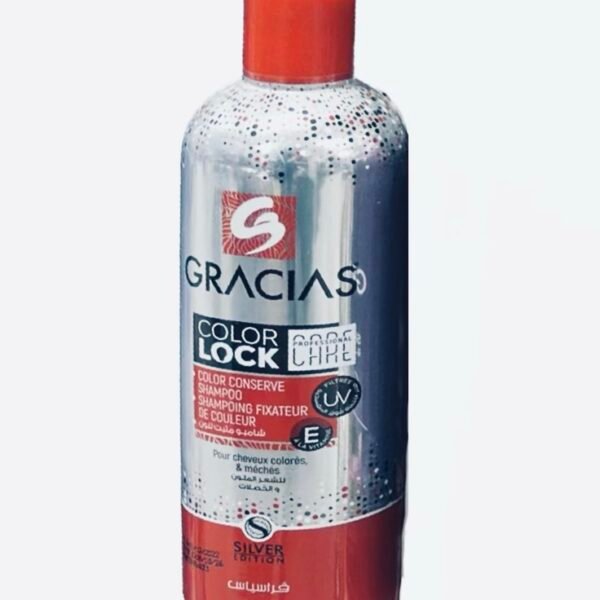 COLOR CONSERVE
SHAMPOO
SHAMPOING FIXATEUR
DE COULEUR GRACIAS 350ML