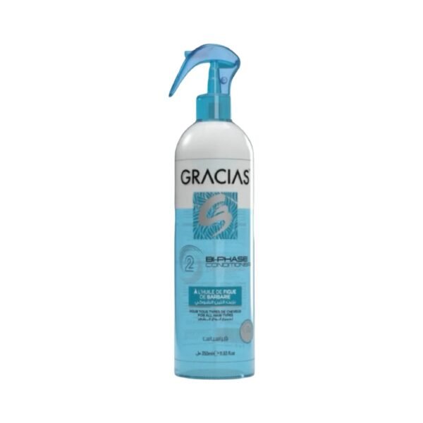 Gracias Bi-Phase Conditioner Àl'Huile De Figue De Barbarie Pour Tous Types De Cheveux 350ML