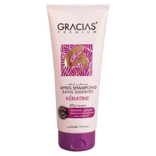 Gracias Après Shampoing Sans Sulfates À La Kératine 250ML