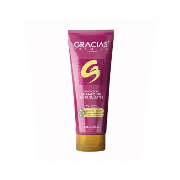 Shampoing Sans Sulfate à la Kératine – Gracias 230ML