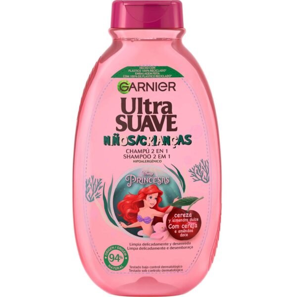 Garnier Shampoing ultra doux pour enfants à la cerise 250ML