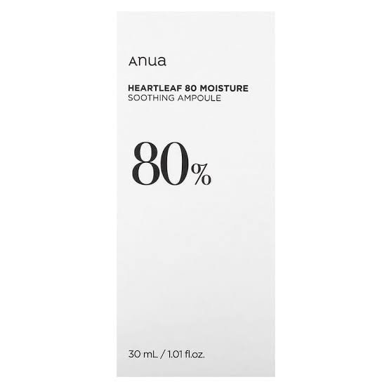 HEARTLEAF 80, AMPOULE APAISANTE ET HYDRATANTE, 30 ML