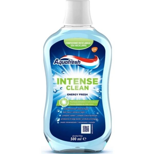 AQUAFRESH MUNDSKYL INTENSE CLEAN ENERGY FRESH 500 ML.