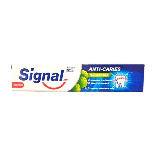 SIGNAL DENTIFRICE ANTI-CARIES