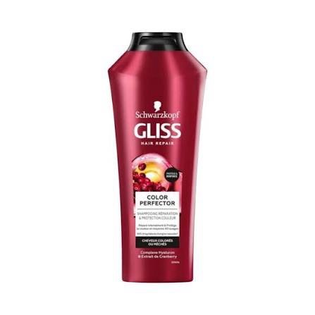 GLISS SHAMPOOING 250ML Color Perfector Protège L'Intensité De La Couleur Cheveux Colorés/Méchés