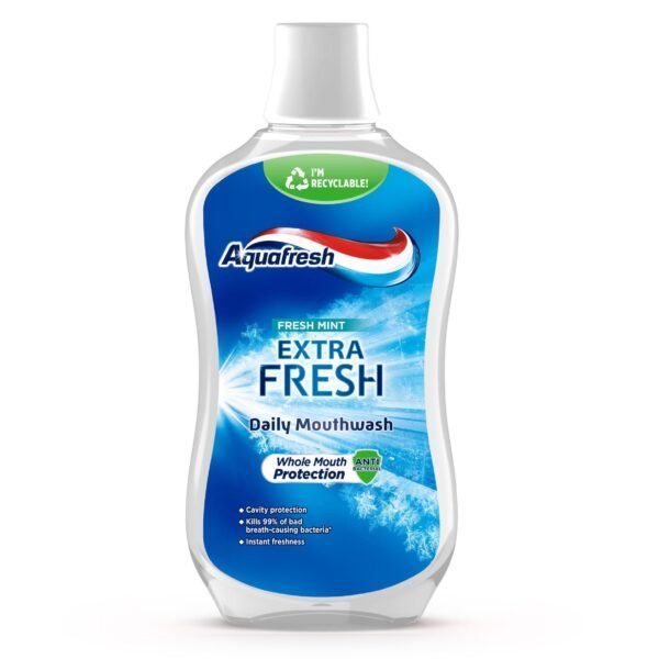 AQUAFRESH BAIN DE BOUCHE 500ML EXTRA FRESH