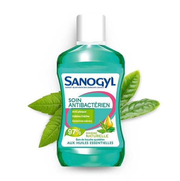 BAIN DE BOUCHE SANOGYL 500ML SOIN ANTIBACTERIEN
