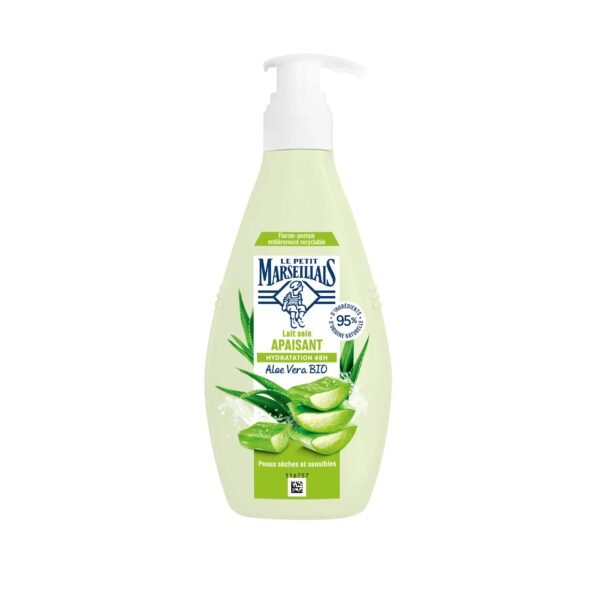 Lait Soin Apaisant Aloe Vera Bio le petit marseillais 250ml
