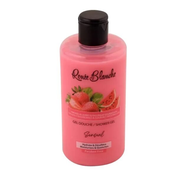 Gel douche Sensuel sans paraben renée blanche 470ML