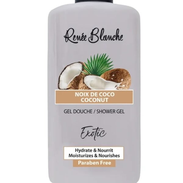 Gel douche Exotique sans paraben renée blanche 470ML