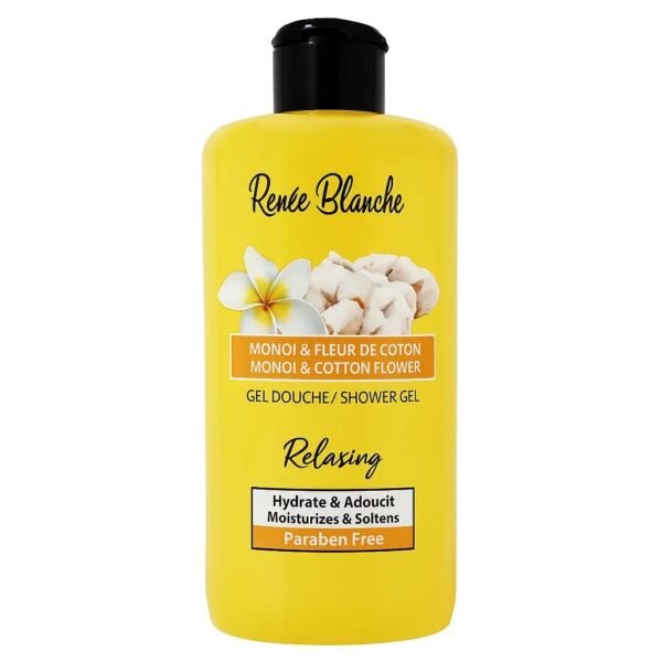 Gel douche Relaxing sans paraben renée blanche 470ML