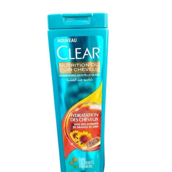 CLEAR HOMMES SHAMPOOING ANTI-PELLICULAIRE et hydratant 360ml