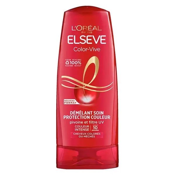 L'ORÉAL PARIS
ELSEVE COLOR-VIVE
DÉMÊLANT
SOIN PROTECTION COULEUR 500ml