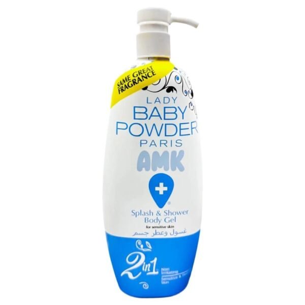 Baby powder gel douche 800ml