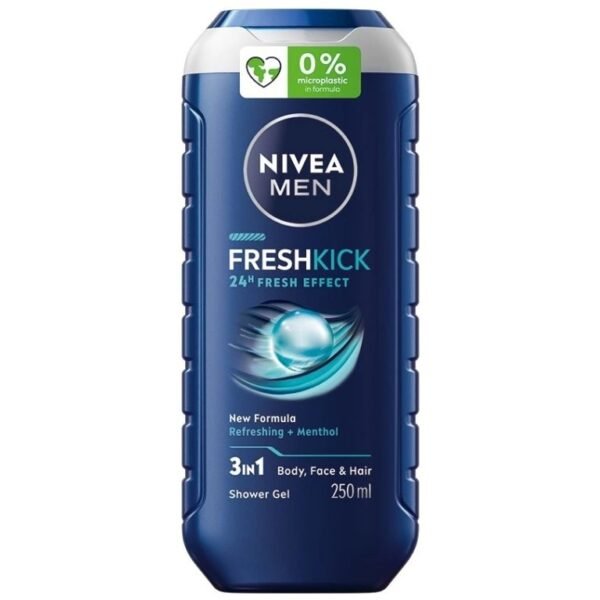 Nivea gel douche 250ml fresh kick