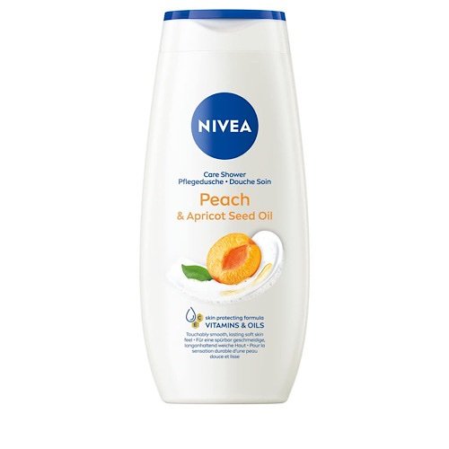 Gel douche Peach & Apricot seed oil – Nivea 250ml
