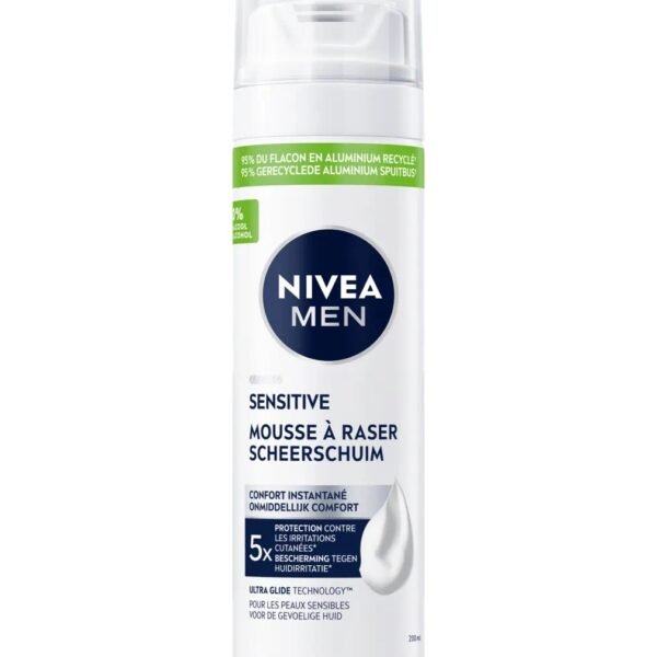 MOUSSE À RASER HOMME PEAU SENSIBLE nivea 200ML
