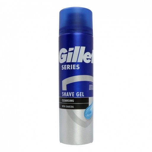 GILLETTE SERIES GEL DE RASAGE NETTOYANT AU CHARBON 200 ML