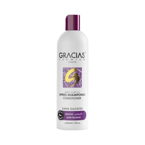 Gracias Après Shampoing Sans Sulfates À La Kératine 355ml