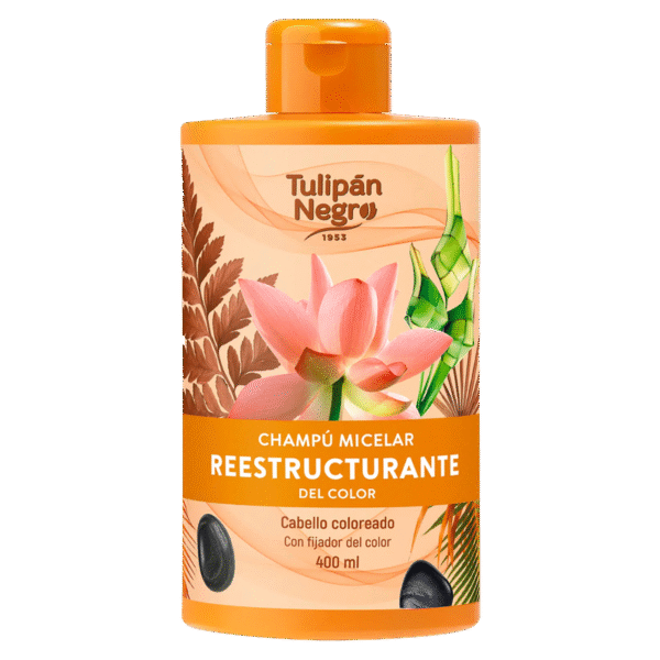 Shampoing Micellaire Restructurant de Couleur Tulipan Negro 400ML