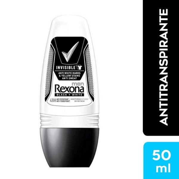 REXONA MEN STICK DEO ROLL ON X50ML INVISIBLE