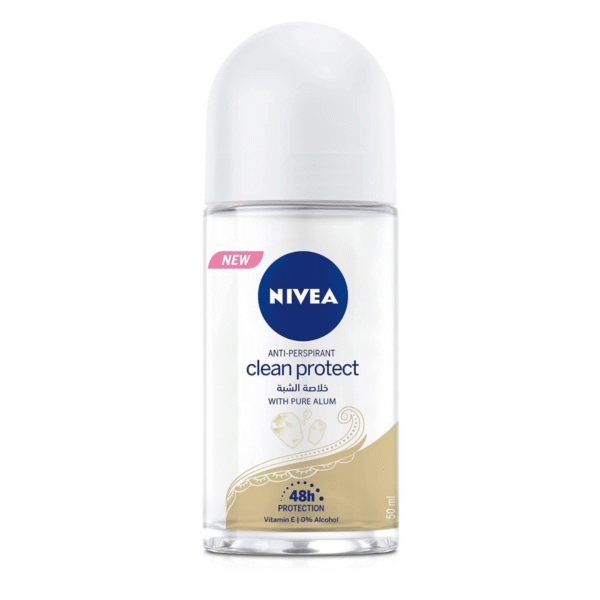 Stick Nivea Roll On Femme Clean Protect White Pure Alum