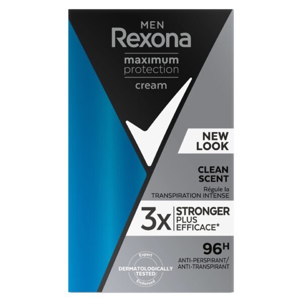 Rexona DÉODORANT STICK ANTI-TRANSPIRANT CLEAN SCENT 96H 45ML