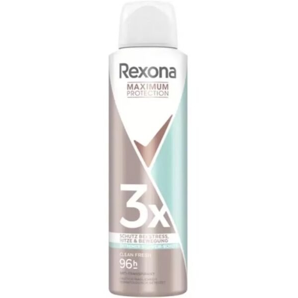 Déodorant Rexona Maximum Protection Clean Fresh 96H 150ML BOITE