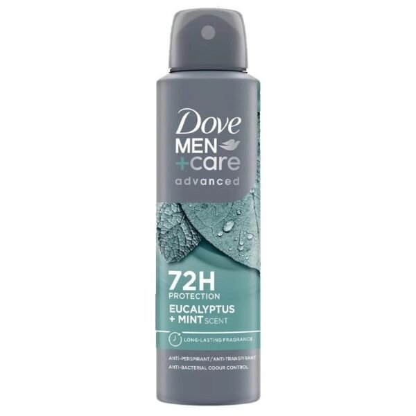 Déodorant Dove 72H Eucalyptus +Mint Scent 250ML