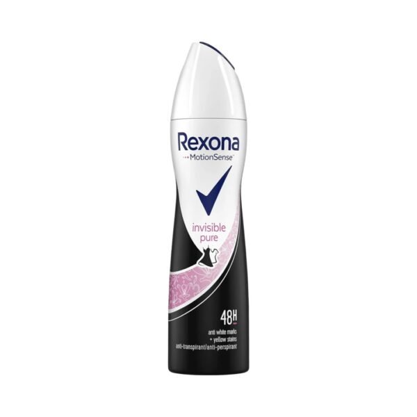 Déodorant Rexona Invisible pure 48H 200ML