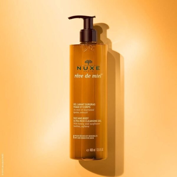 Nuxe gel lavant visage et corps  400ML
