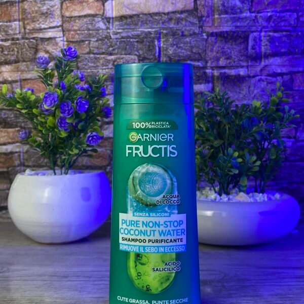 GARNIER FRUCTIS 250ML SHAMPOO PURIFICANTE COCONUT WATER