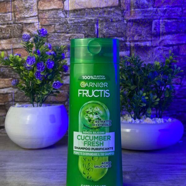 GARNIER FRUCTIS 250ML SHAMPOO PURIFICANTE CUCUMBER FRESH