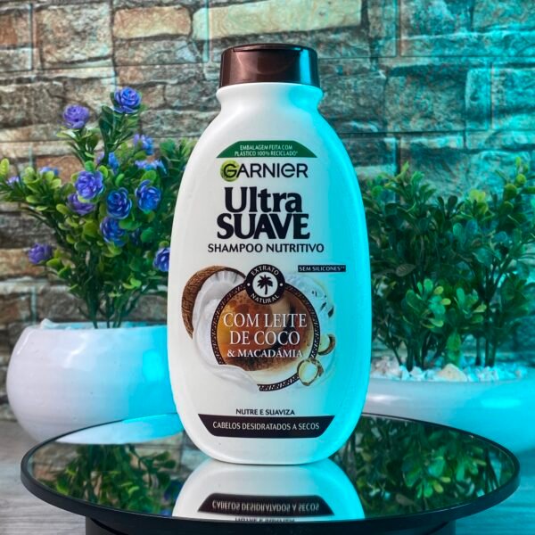 GARNIER ULTRA DOUX SHAMPOOING NUTRITION LAIR DE COCO & MACADAMIA 250ML