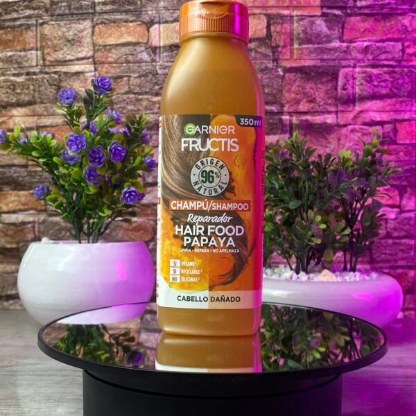 GARNIER FRUCTIS 350ML SHAMPOO RÉPARATEUR HAIR FOOD PAPAYA
