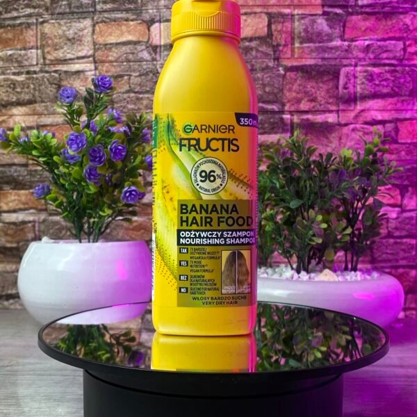 GARNIER FRUCTIS 350ML SHAMPOO BANANA HAIR FOOD
