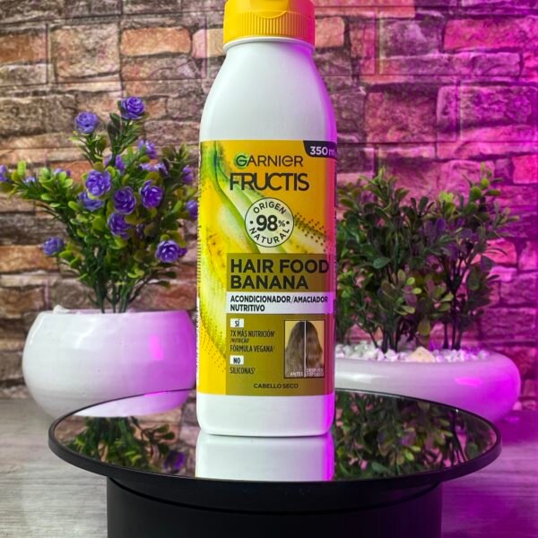 GARNIER FRUCTIS 350ML CONDITIONNEUR NUTRITION HAIR BANANA FOOD
