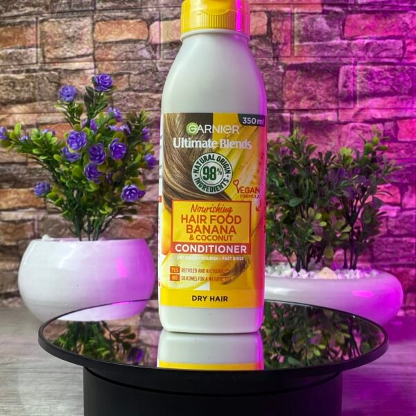 GARNIER FRUCTIS 350ML CONDITIONNEUR NOURISHING HAIR FOOD BANANA & COCONUT