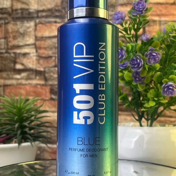 Déodorant Miss Flowers 501 VIP BLUE MEN 200ML