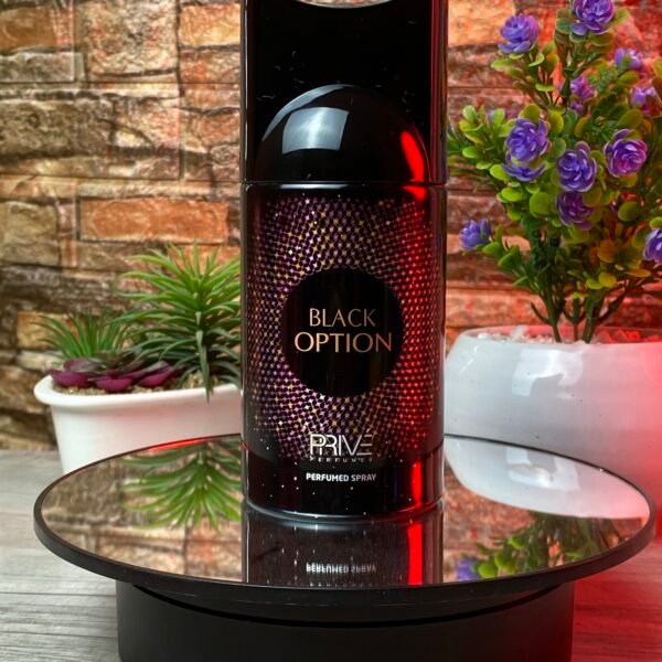 PRIVÉ DÉODORANT 250ML BLACK OPTION