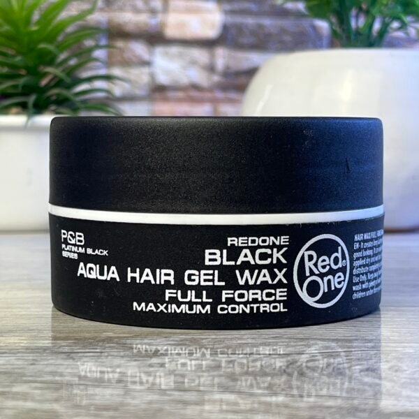 RED ONE BLACK AQUA HAIR GEL WAX 150ML