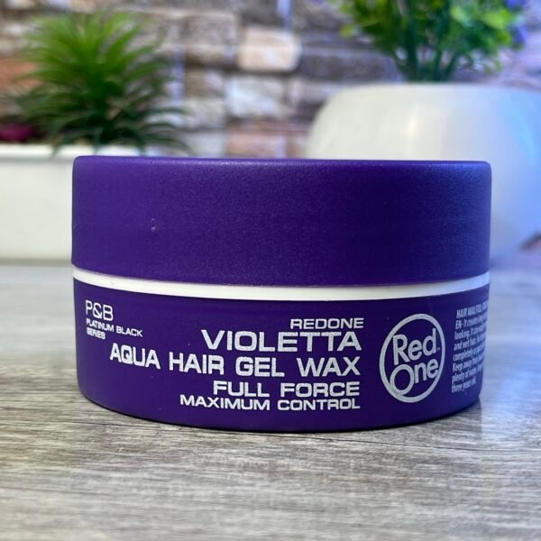 RED ONE VIOLETTA AQUA HAIR GEL WAX 150ML