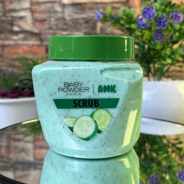 BABY POWDER AMK SCRUB CUCUMBER 300ML