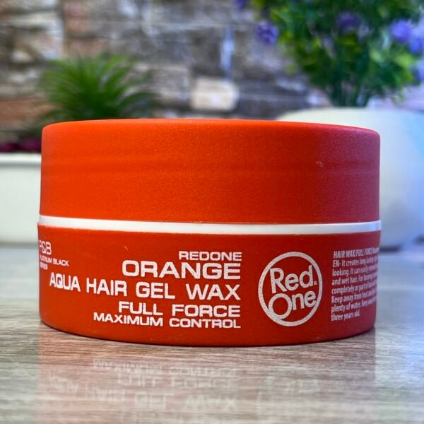 RED ONE ORANGE AQUA HAIR GEL WAX 150ML