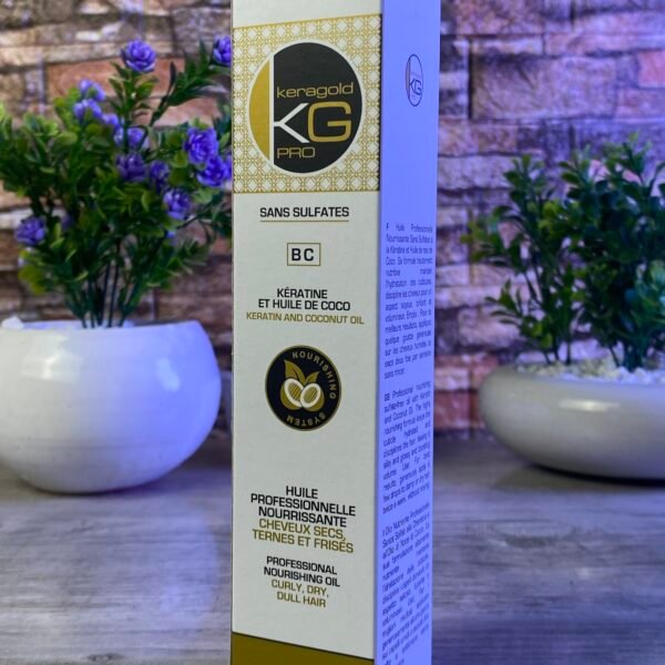 KERAGOLD HUILE PROFESSIONNEL NOURRISSANT AU KÉRATINE ET HUILLE DE COCO 100ML