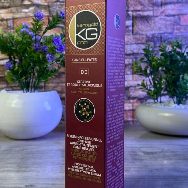 KERAGOLD SERUM PROFESSIONNEL ANTI AGE AU KÉRATINE ET ET ACIDE HYALURONIQUE 100ML