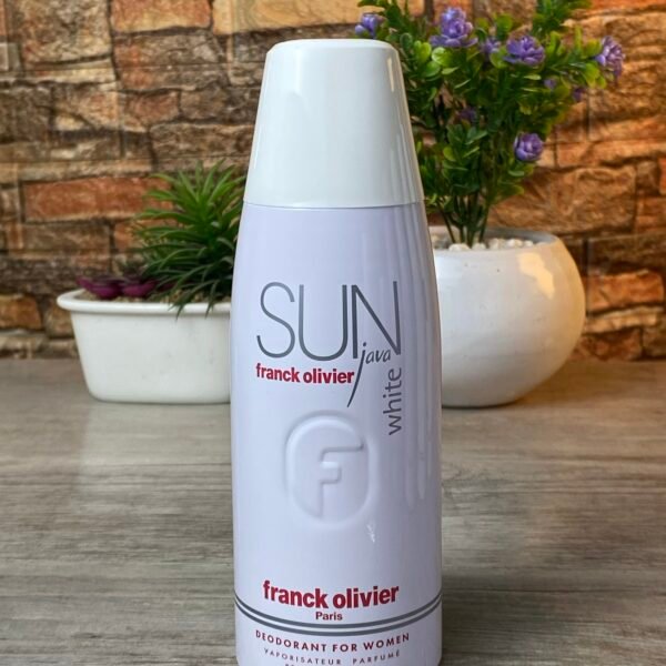 SUNJAVA WHITE WOMEN DÉODORANT FRANCK OLIVIER 250 ML